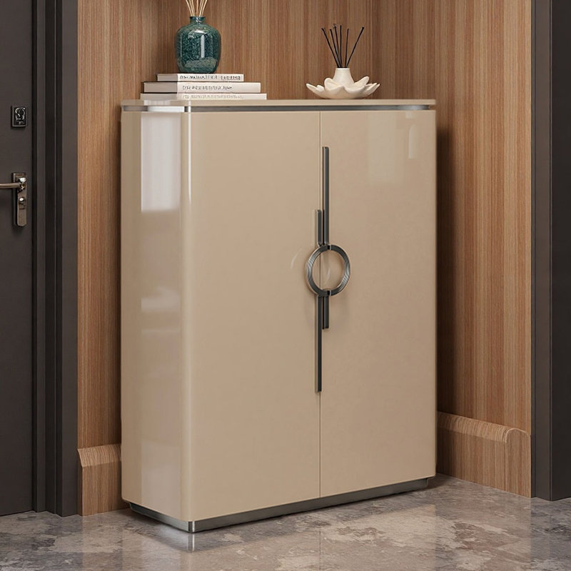 Luxury and high end storage shoe cabinet, 45.28" H x 39.37" W x 13.78" D