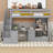 Philippa Kids Twin Loft Bed with Drawers-1188422547
