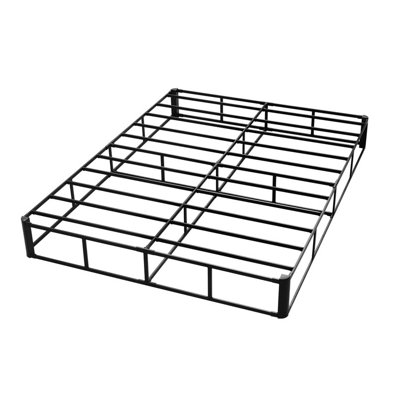 Sommier tapissier, sommier de 9,1 po, capacité de poids maximale de 3500 lb, structure de lit grand format 79,1 x 59,6 x 9,1 po avec tissu lavable, structure en métal robuste pour grand lit, assemblage facile