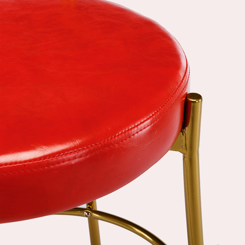 Tabouret 29,13 po, Rouge