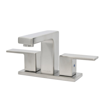 Lulani Centerset Bathroom Faucet with Drain Assembly