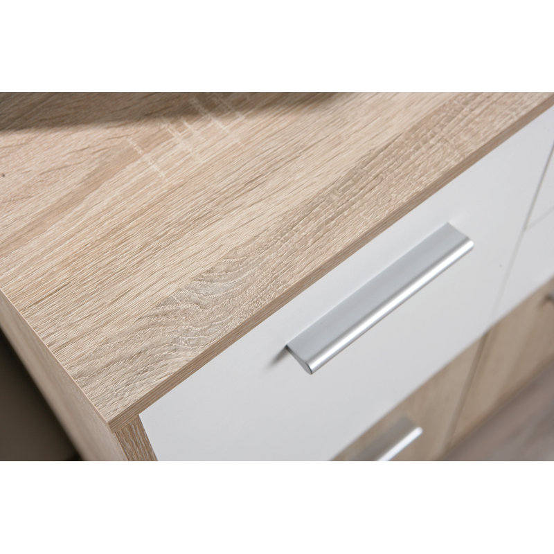 Eboli 2 Drawer 77Cm W Combi Chest