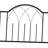 Black Metal Trellis Arch With Garden Bench - Perfect For Growing Vines, 484 Lbs. Capacity Heavy-Duty Yard Weight Capacity,