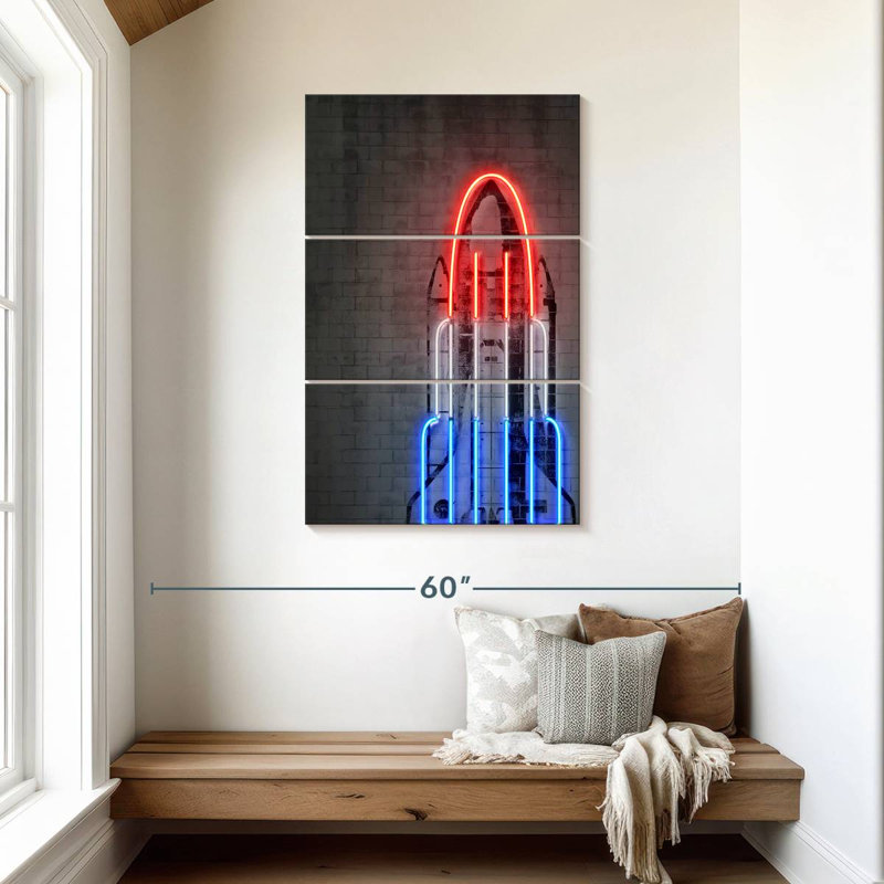 Oberle Rocket Agenda, 45" H x 28" W