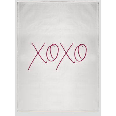 Jeté moderne Xoxo pour la Saint-Valentin