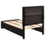 Lit simple à panneau avec rangement en bois SantaAna-867641324-867641326