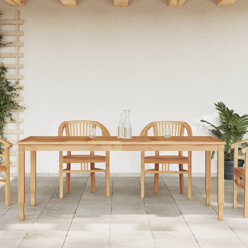 Arrigo Rectangular 2 - Person 200 L Outdoor Table