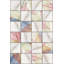 Tapis luxueux 100% polyester 5,2 x 7,5 pi, hauteur des poils de 0,4 po | Antibactérien, points antidérapants en PVC, lavable à la machine | Élégante impression numérique en 3D, parfaite pour le décor du salon et de la chambre à coucher-709971824