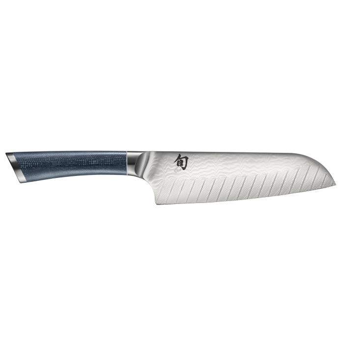 Couteau santoku 7 po Shun Shiranami