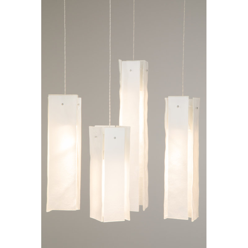 10 - Light LED Pendant, White , 10