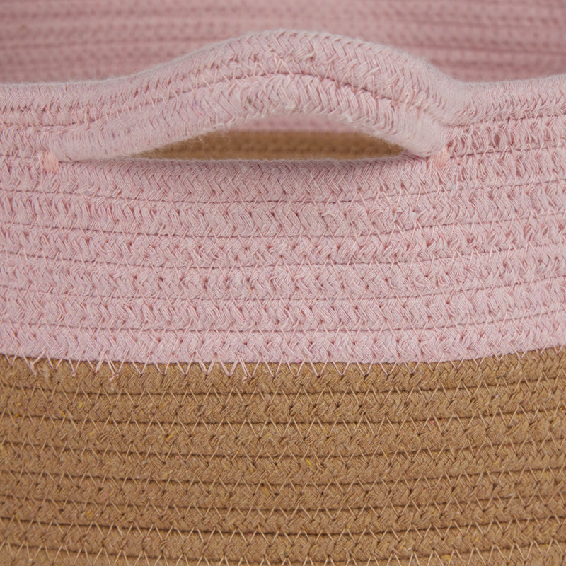 PANIER POUR ANIMAUX DE COMPAGNIE EN CAT, Beige / Rose
