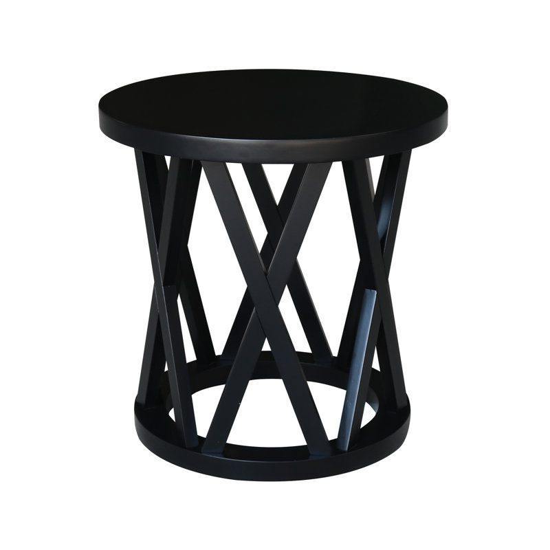 Table de bout Charette, Noir