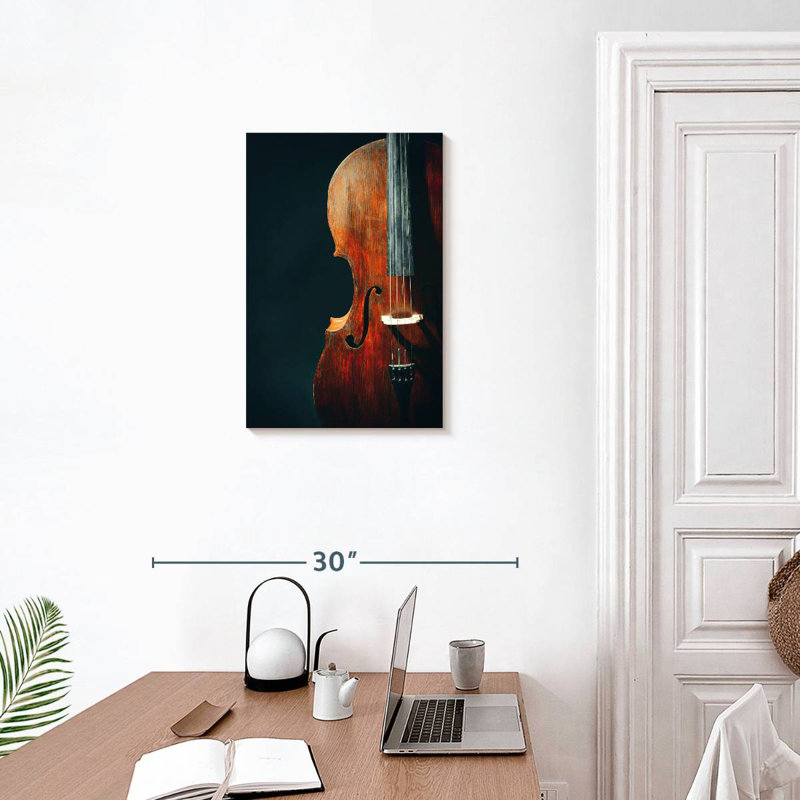 Abarca Classical Old Cello, 24" H x 16" W