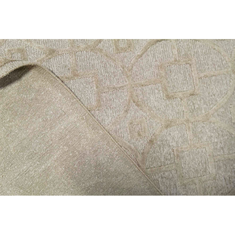 Himalayan Cotton Geometric Area Rug in Gray