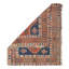 Wool Oriental Area Rug in Red