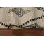 Tapis marocain ivoire fait à la main 5 x 9