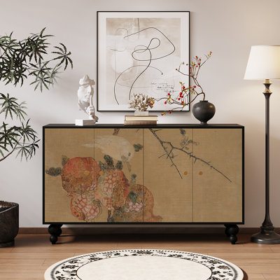 Buffet haut de gamme rétro et minimaliste