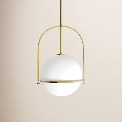 Arie Single Light Pendant w/ Globe Shade