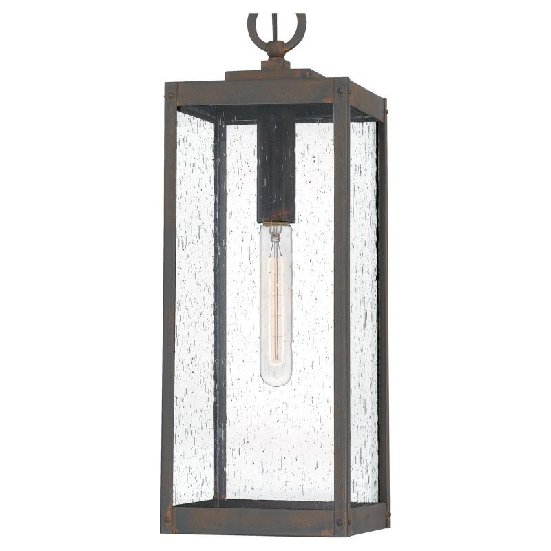Mini-luminaire suspendu 1 lumière Wiebe, Bronze