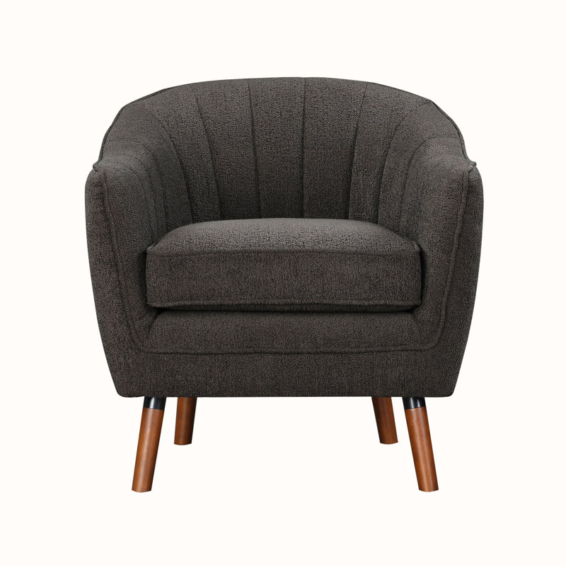 Fauteuil d'appoint Malatesta, Chenille grise incorrecte