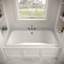 Baignoire de trempage en acrylique 66 po x 34 po, drain inclus-97545317