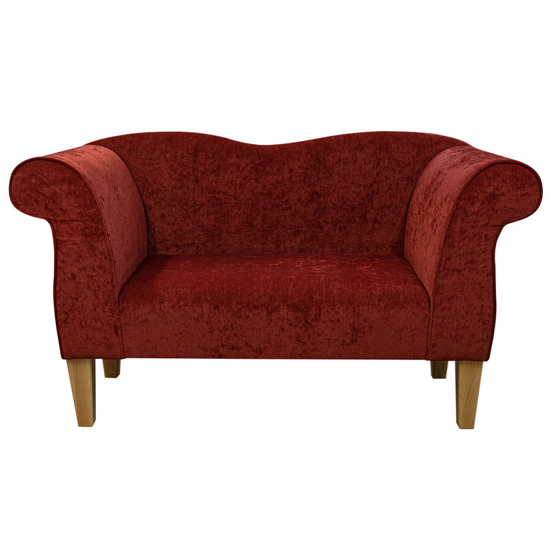 Orange Chaise Sofa