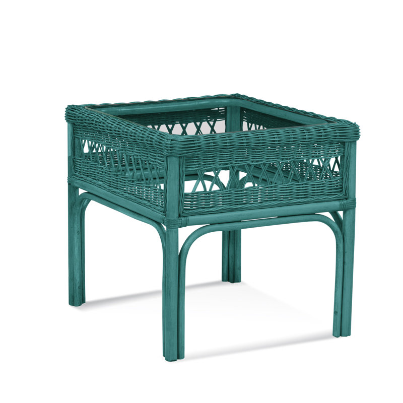 Nassau End Table, 22" H x 26" W x 22" D, Pumice