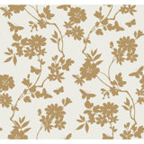 Flutter Vine Floral Wallpaper Roll by Candice Olson