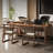 Brown Rectangular Solid Wood Desks-108206932