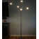 Orion 74 in. Industrial 5-Light LED Floor Lamp with Adjustable Swing Arm Heads