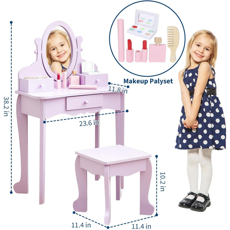 Dressing Table with Mirror