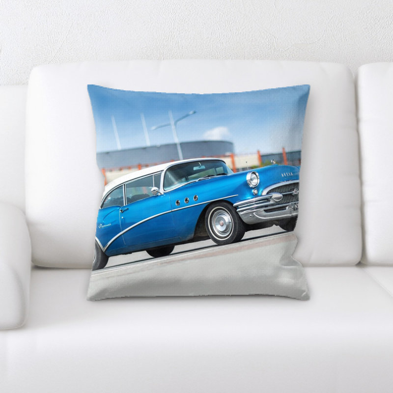 Microsuede Throw Pillow