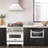 ZLINE Autograph Edition 30 in. Stainless Steel Range Hood with White Matte Shell and Handle-603260566