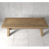 Mcdougall Teak Solid Wood Dining Table