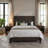 Arki Upholstered Linen Wingback Bed-1000082017-1000082045
