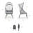 Steel Outdoor Armless Lounge Chair-395633518-395633489
