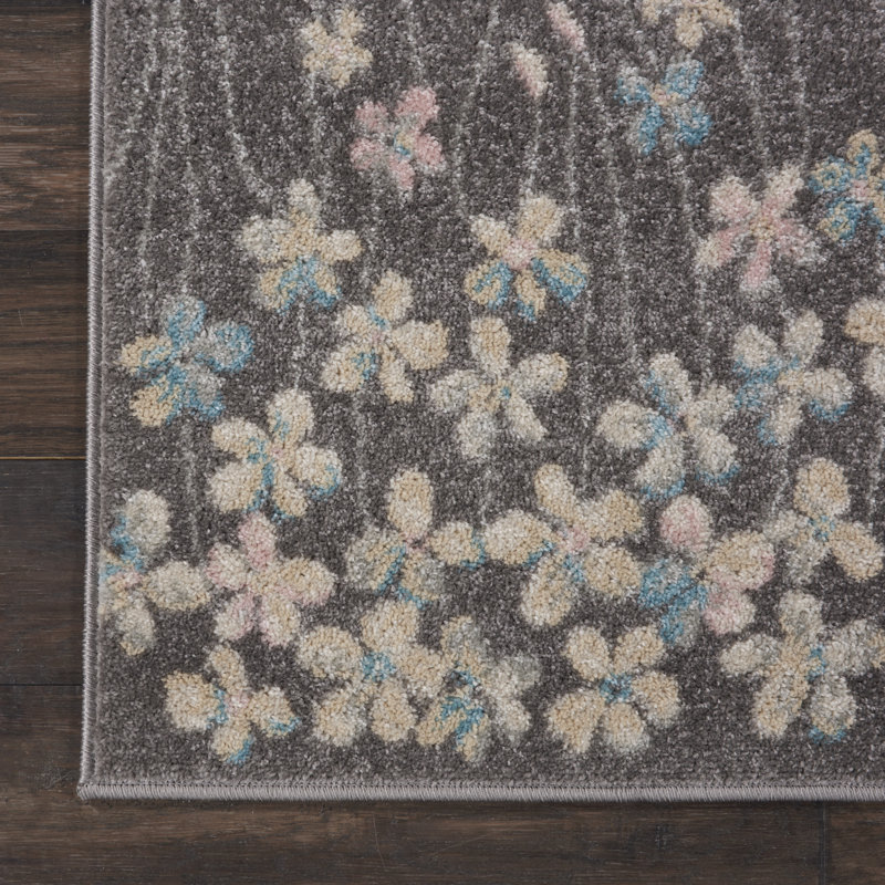 Floral Indoor Rug, Runner 2'3" x 7'3"