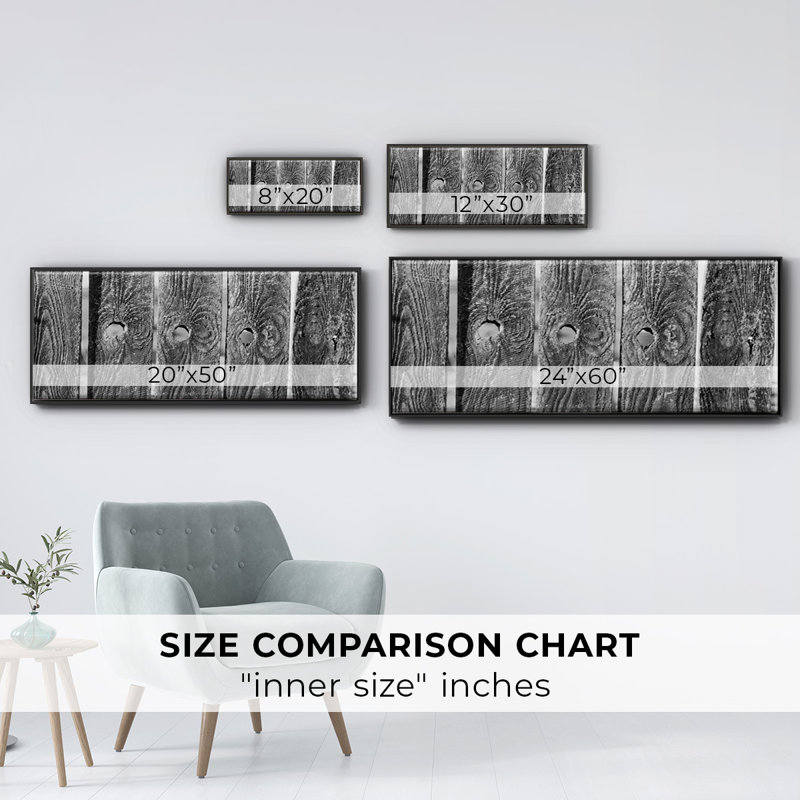 Found Textures II- Framed Canvas