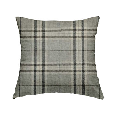 Croy Plaid Square Throw Cushion