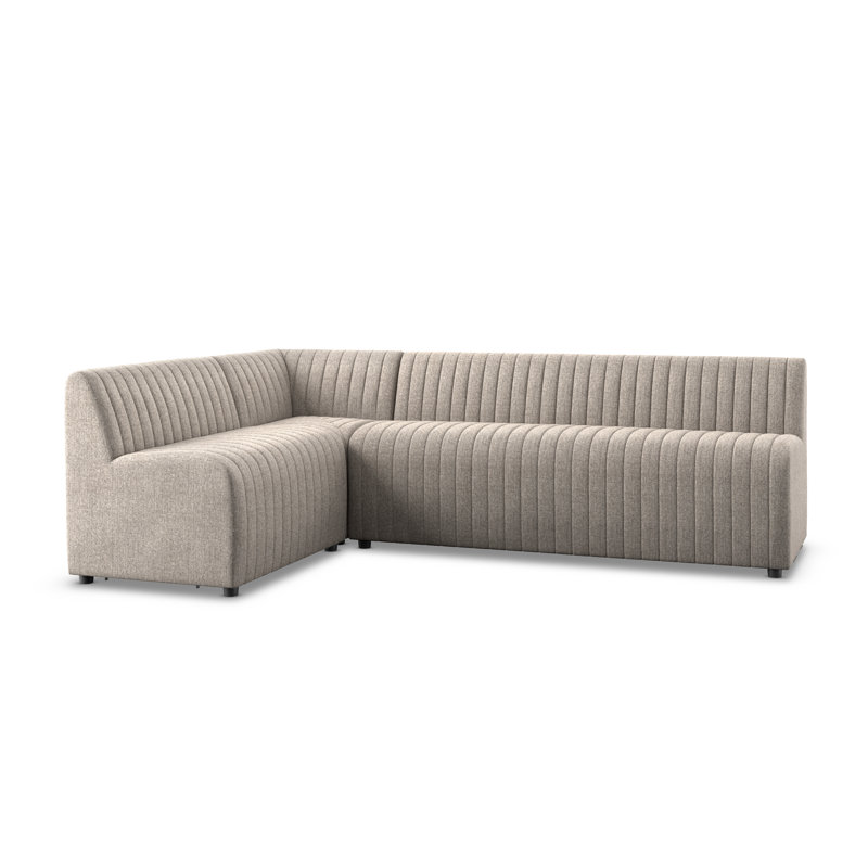 Canapé modulaire Brandt, H 31,5 po x l 110 po x P 66,5 po, Orly Natural Polyester