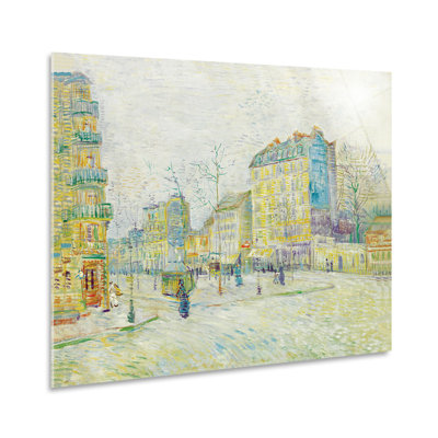 Clichy Avenue by Vincent Van Gogh - 1 Piece Painting on Glass