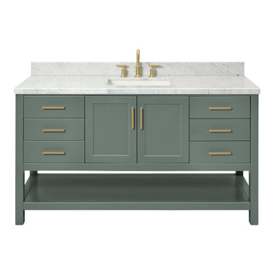 Magnolia Bath Vanity Rectangular Basin S061SCWRV