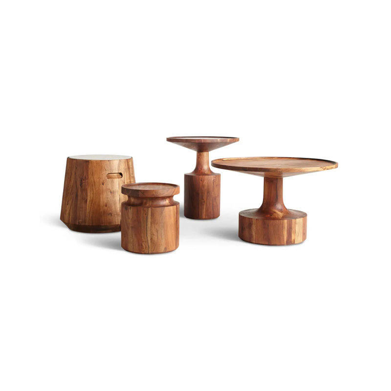 Turn Solid Wood Single End Table