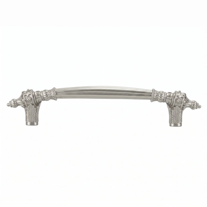 AMERICANA 8" CENTER TO CENTER SMALL APPLIANCE PULL IN BURNISHED PLATE, Satin Nickel