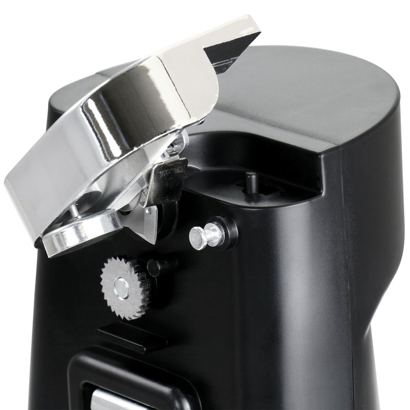 Better Chef Black 3-in-1 Electric Can Opener with Knife Sharpener