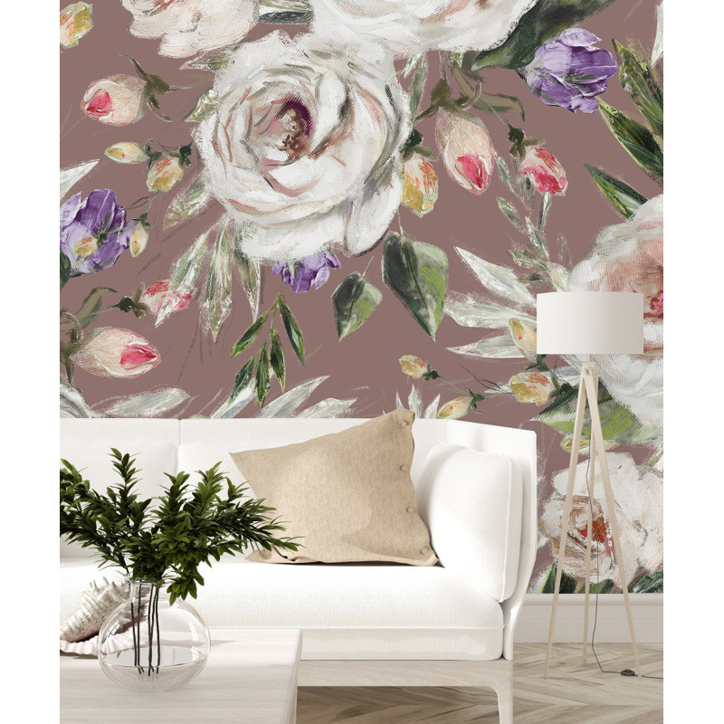 Peel & Stick Wall Mural, 10.42' W x 10.42' L