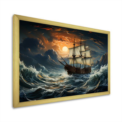 «Pirate Ship Legacy II», art mural pirate