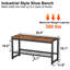 Banc de rangement pour chaussures Modern