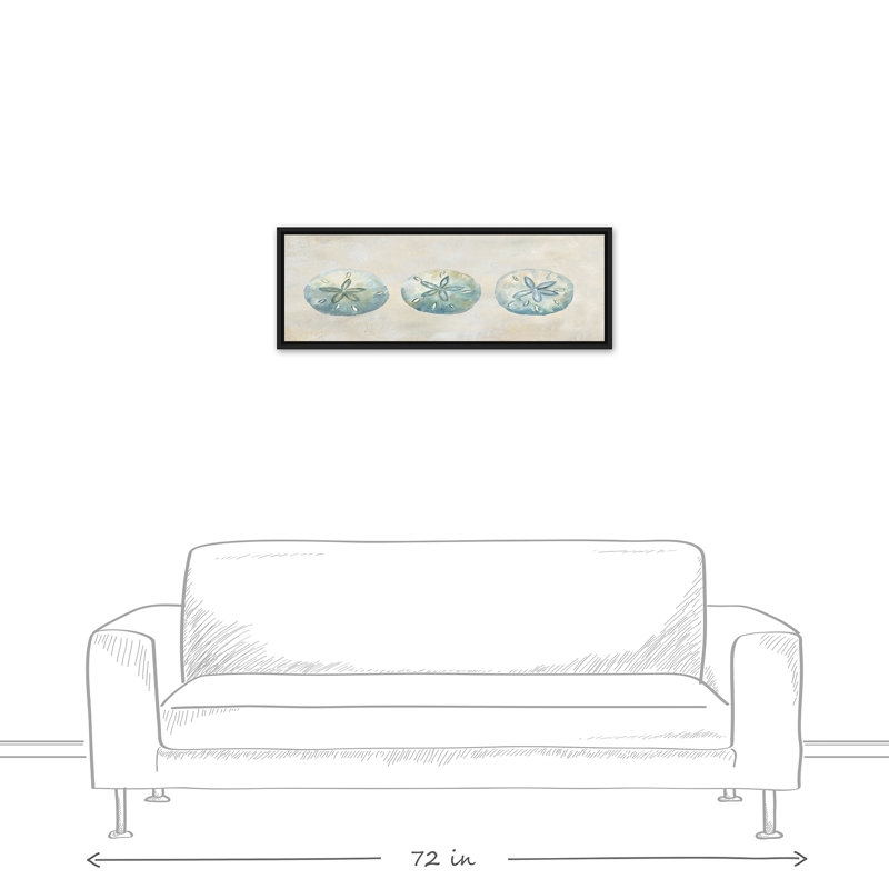 Sand Dollars, H 13,75 po x l 37,75 po
