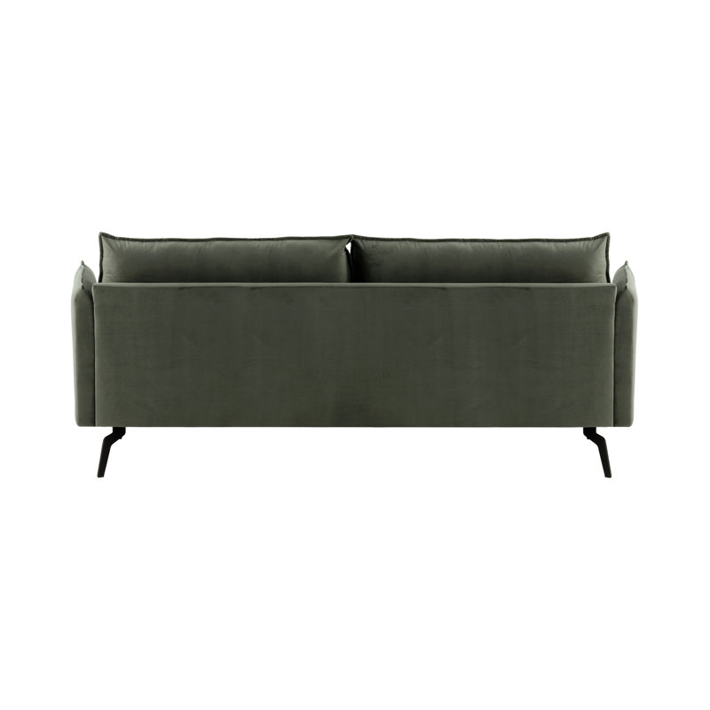 Fauske 2 Seater Sofa, 95cm H x 171cm W x 98cm D, Graphite